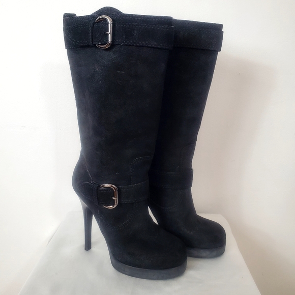 Authantic Giuseppe Zanotti Leather Mid-Calf Boots - Picture 4 of 13